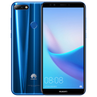 【送壳+膜+耳机+指环扣】华为(HUAWEI)畅享8 全网通 蓝色 4GB+64GB 移动联通电信 4G手机 双卡双待