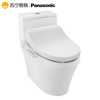 松下(Panasonic)智能马桶盖洁身器即热暖风款5210+松下坐便器300坑距