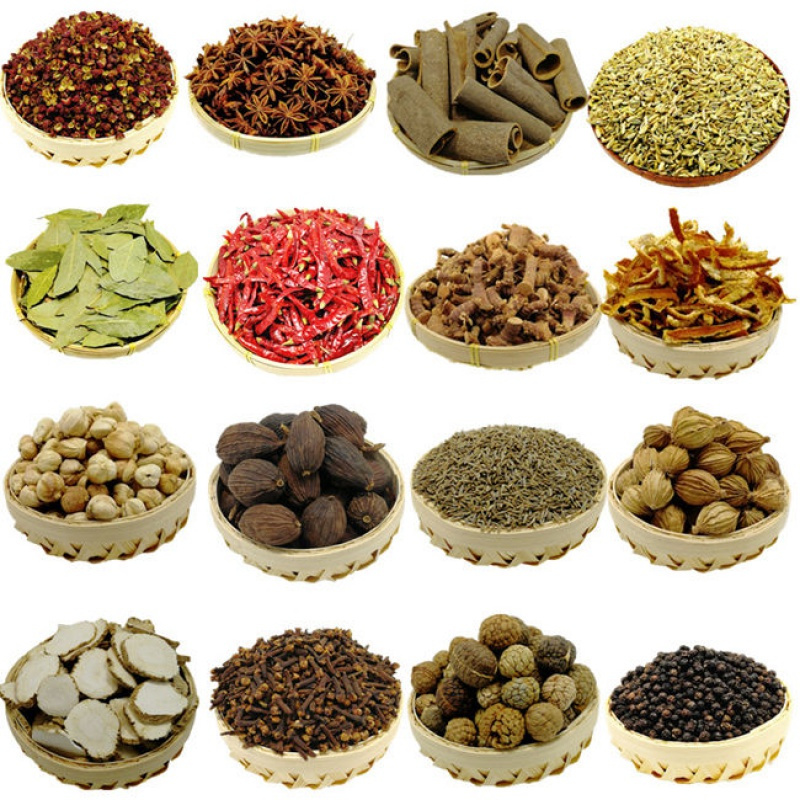 调料组合八角大料桂皮干辣椒香叶小茴香花椒麻椒粉香料包50克孜然