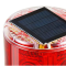 晫安联 ZX024-C 功率2×0.3W IP65 3.7V 红光 双头 LED 太阳能警示灯 (计价单位:盏) 红色