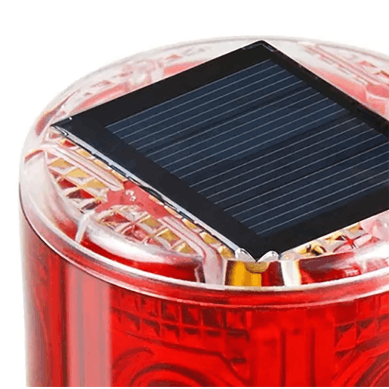 晫安联 ZX024-C 功率2×0.3W IP65 3.7V 红光 双头 LED 太阳能警示灯 (计价单位:盏) 红色图片
