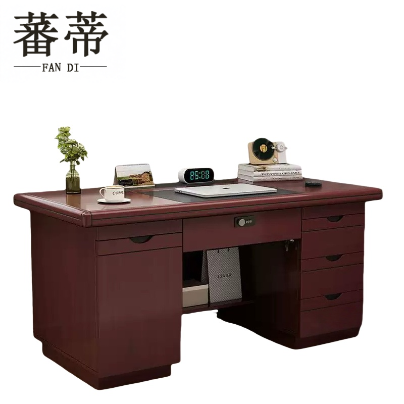 蕃蒂办公桌120*60*76cm张高清大图
