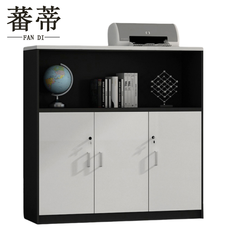 蕃蒂 文件柜3门 台
