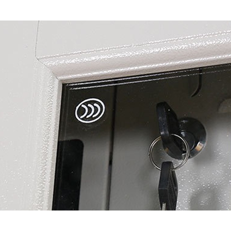 班龙手机存放柜 外玻48门台高清大图