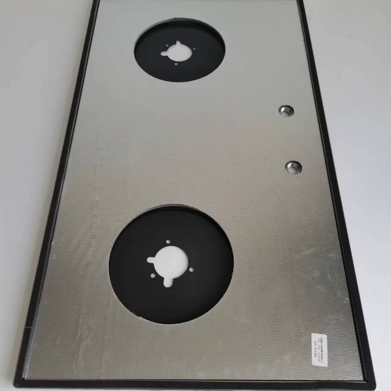 帮客材配 全新原装法迪欧燃气灶JZT/Y- 2B12钢化黑色玻璃面板(含水盘,不可拆卸) 务必开箱验货签收高清大图