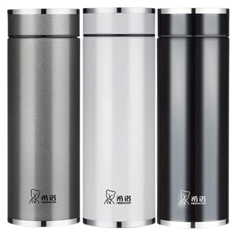 希诺真空杯530ml便携大容量不锈钢XN-1301(颜色随机)