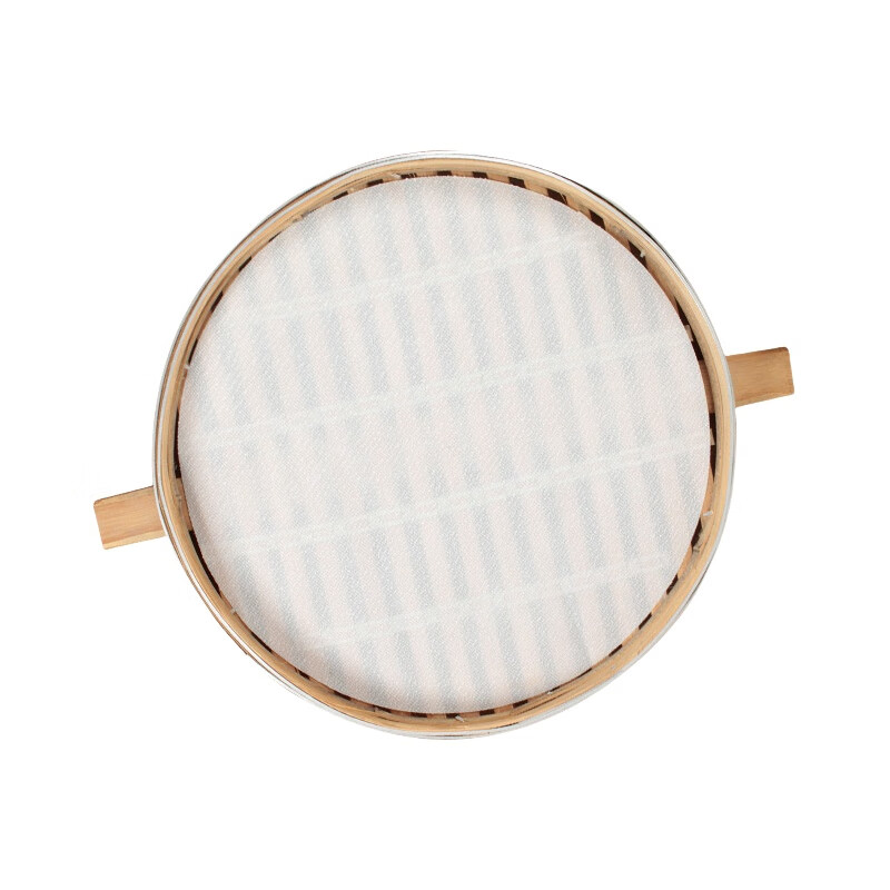 谦星 QX-250811059CZ 硅胶蒸笼垫蒸馒头大馍包子米饭垫布蒸笼布 24CM圆密孔5个( 个)高清大图