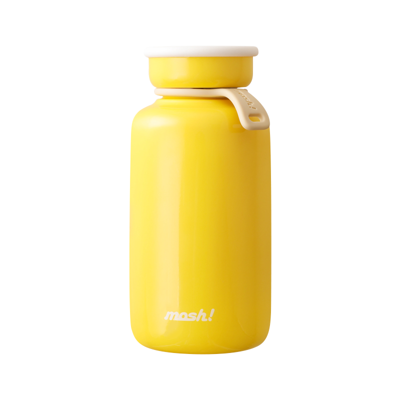 mosh 保温保冷杯拿铁系列 450ml 黄色
