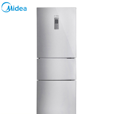 美的(Midea)BCD-215TZM(E) 215升 智能操控 中门可调温 分类保鲜 静音省电家用节能三门冰箱