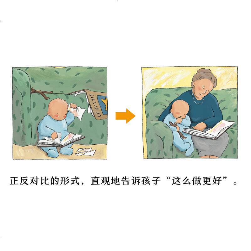 正版0-3岁行为习惯教养绘本6册打招呼+一起玩+不哭不哭 儿童行为好习惯养成绘本儿童情绪管理 97875560500