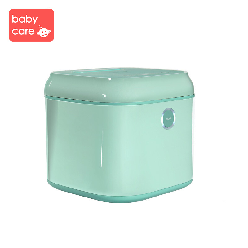 [618预售]babycare紫外线奶瓶消毒器带烘干 多功能婴儿奶瓶不锈钢消毒锅柜 经典款-薄荷绿 8800D