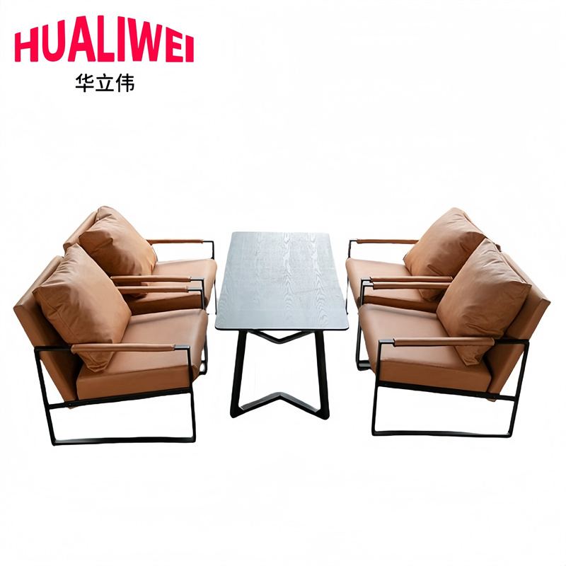 华立伟 洽谈桌椅120cm套