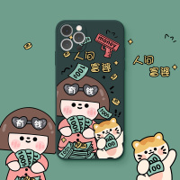 卡绮苹果13手机壳iPhone13promax液态硅胶卡通可爱mini十三网红max全包镜头防摔