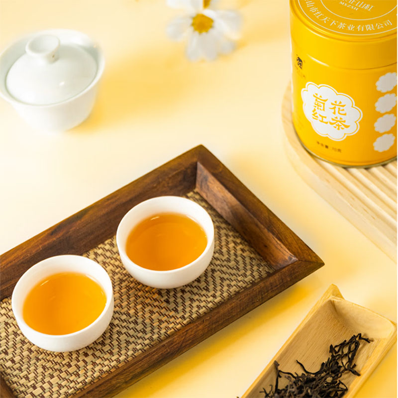 麻粟正山红菊花红茶70克高清大图