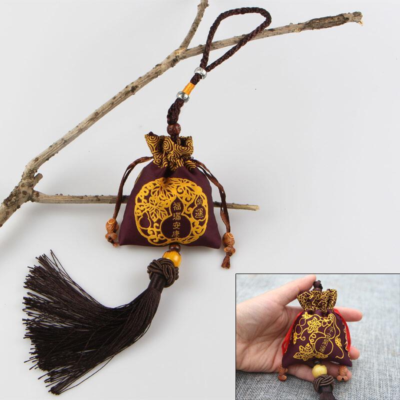 端午高档香包香囊精美福字香包空袋平安开运福包汽车小挂件客户