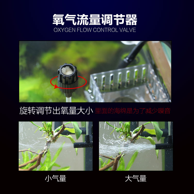 鱼缸除油膜器过滤器缸迷你配件三合一水族箱除浮头子去油膜高清大图