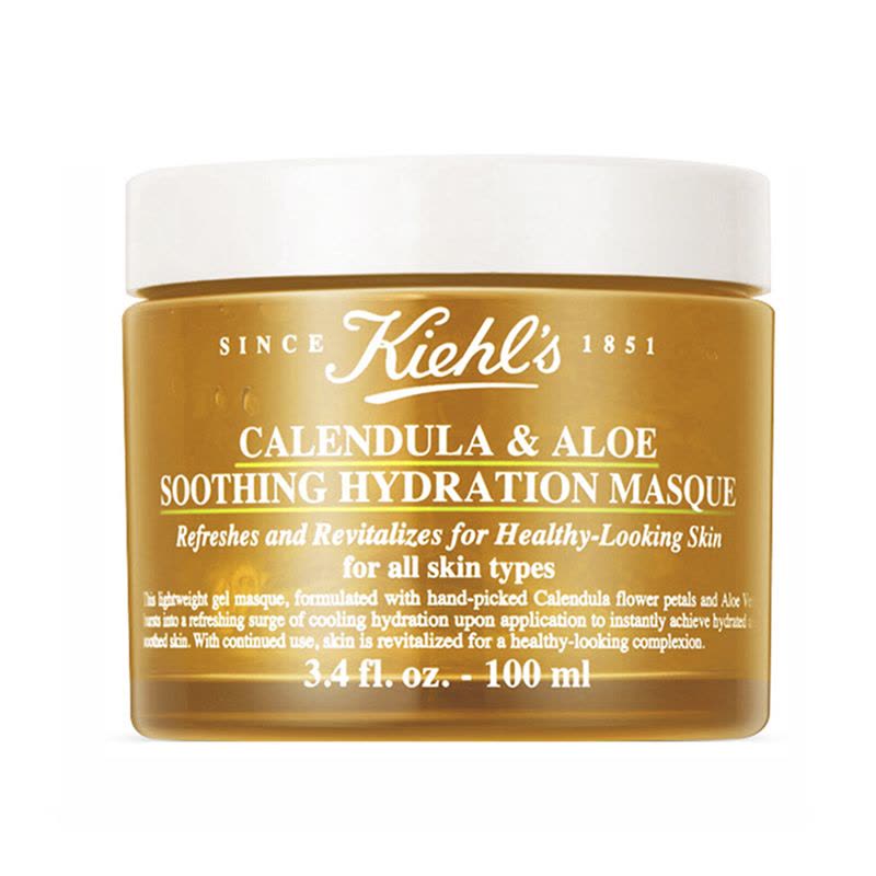 原装进口美国科颜氏Kiehl’s金盏花植物舒缓保湿滋润营养水洗面膜100ml图片