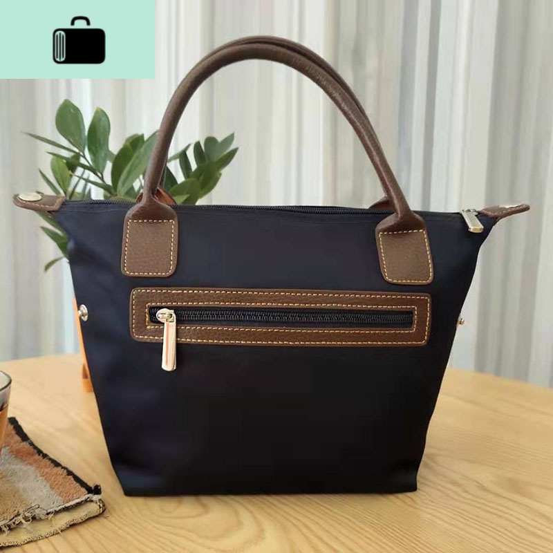 小号饺子包帆布手提包妈妈包迷你防水尼龙布包手拎包小包便当袋女new