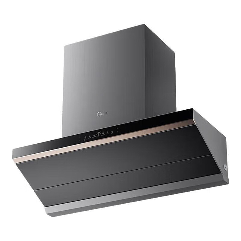 美的(Midea)AK7PRO[高温蒸汽洗抽油烟机]超薄近吸变频脱排吸油烟机 烟灶联动28m³大吸力高清大图