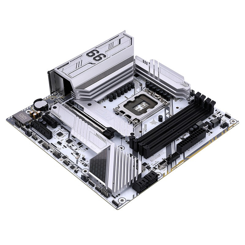 七彩虹 CVN B660M GAMING FROZEN V20主板+12代英特尔 i5-12400 主板套装