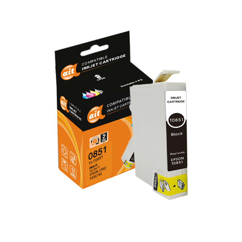 海得T0851黑色墨盒TI-T0851适用爱普生R330 1390 T60打印机高清大图