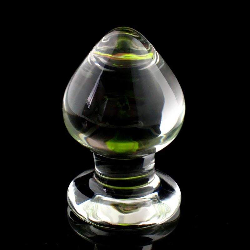 水晶玻璃肛塞g点后庭肛自玩成人性用品男女扩肛肛栓冰火刺激55c参数