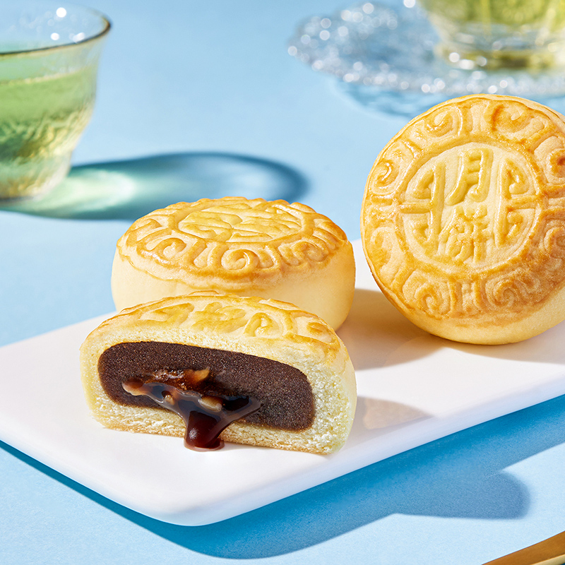 鲜品屋-645g鲜品果香月饼礼盒中秋礼盒高清大图