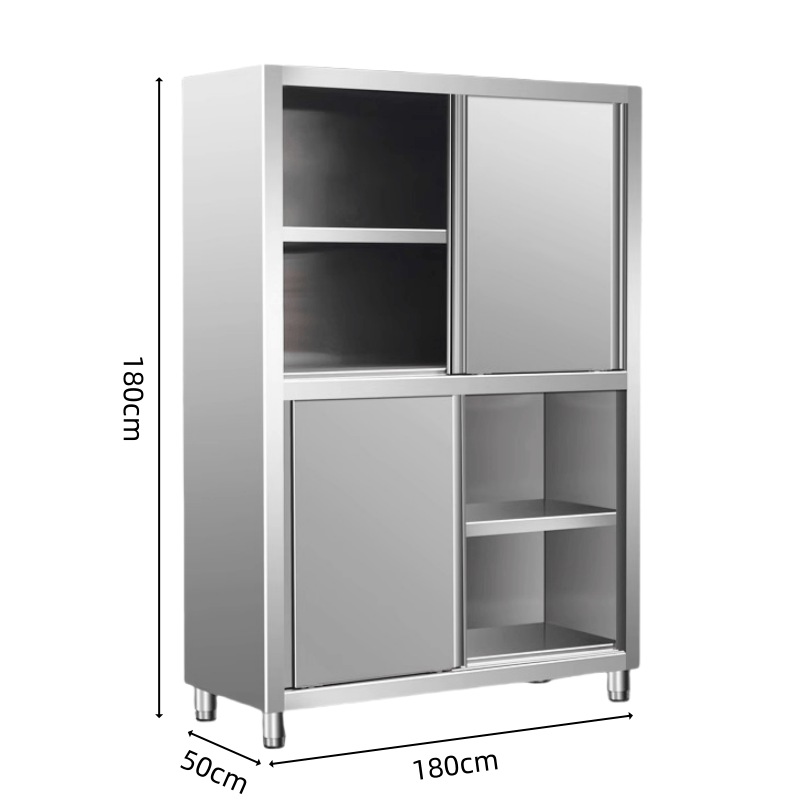 亿洛莱 平移门碗柜 180*50*180cm 台高清大图