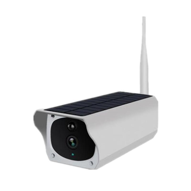 太阳能充电电池摄像头64g内存无网络监控器户外无线wifi手机远程太阳