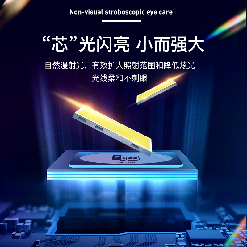 小鱼缸专业照明灯led灯小型超亮圆型夹灯水缸专用非防水护眼高清大图