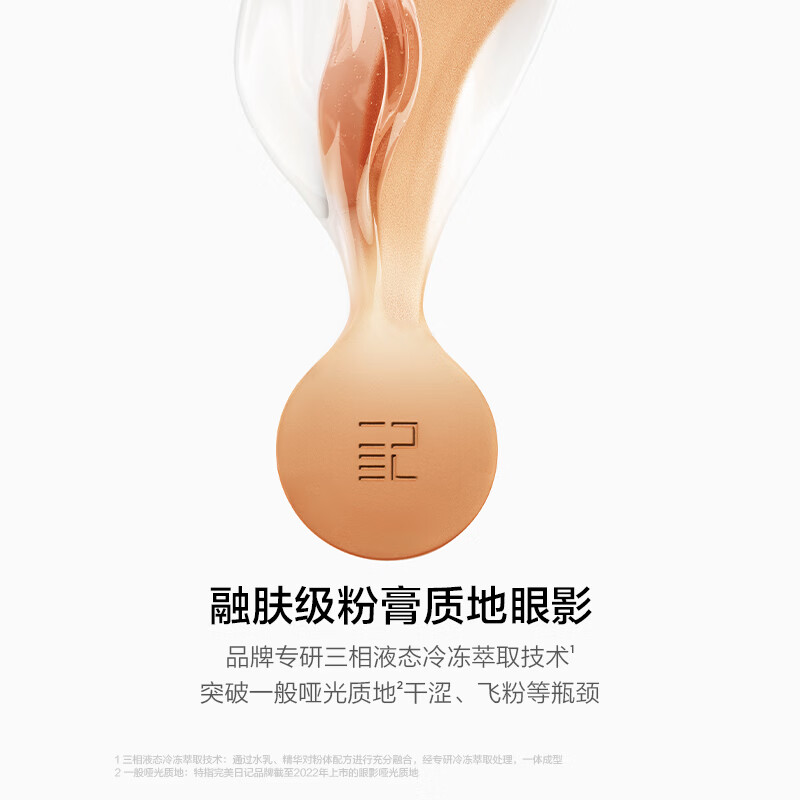 完美日记 四色精萃眼影 丝滑融肤不飞粉服帖 01 经典暖棕大地色高清大图