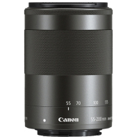 佳能(Canon) EOS M6银 (15-45mm+55-200mm )数码微单 双镜头套装 约2420万像素