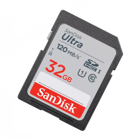 [免邮]闪迪(SanDisk)SD卡 32G内存卡SDHC CLASS 10相机存储卡读取120M/s