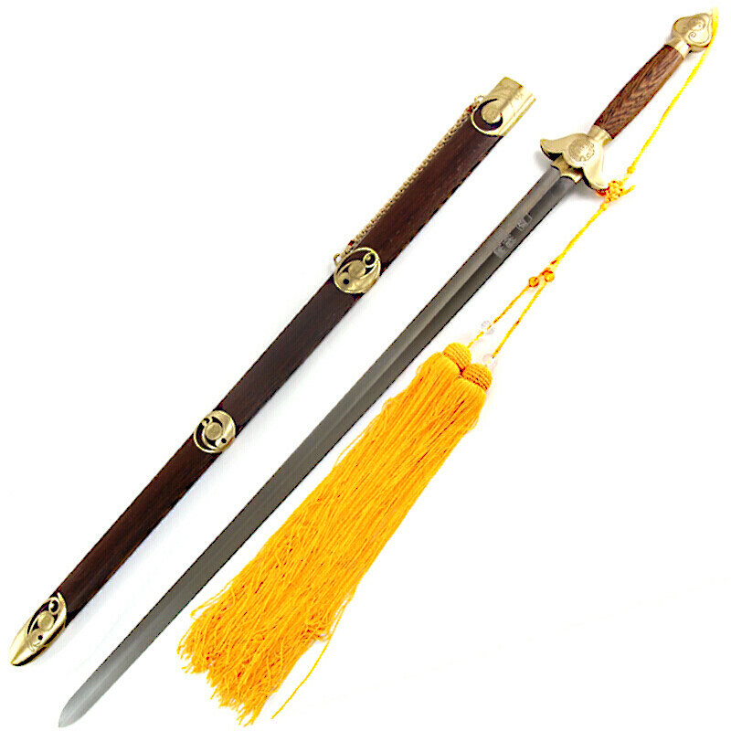 武当太极剑龙泉宝剑不锈钢软剑武术表演剑