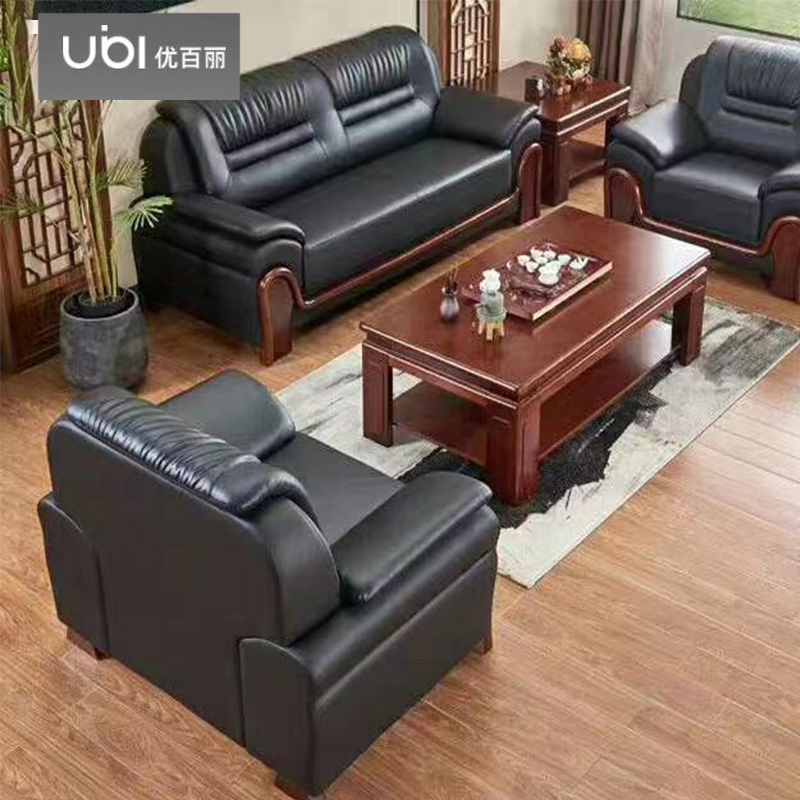 优百丽 F-169 办公室沙发 办公家具 会客接待 现代简约家具 颜色尺寸可定制高清大图