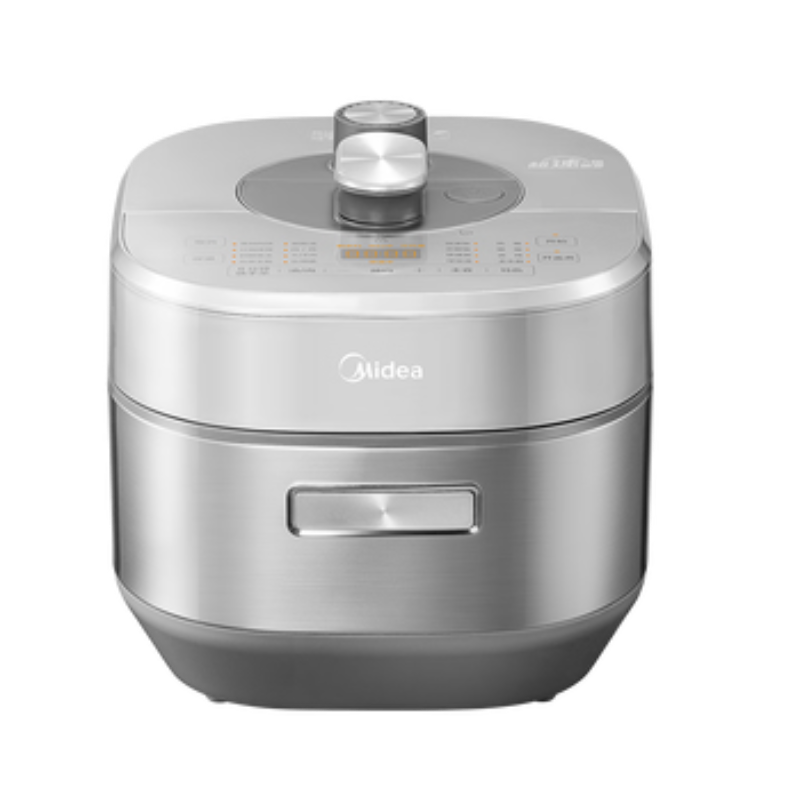 美的(Midea)0涂层电压力锅6L大容量家用速嫩感双胆IH全自动智能预约煲汤电锅煮饭电饭煲 MY-S6177K ZH高清大图