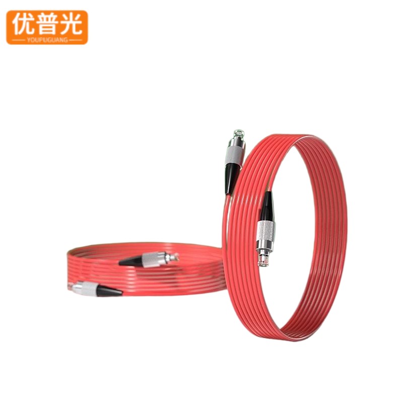 优普光红色铠装尾纤FC-FC20米/根高清大图
