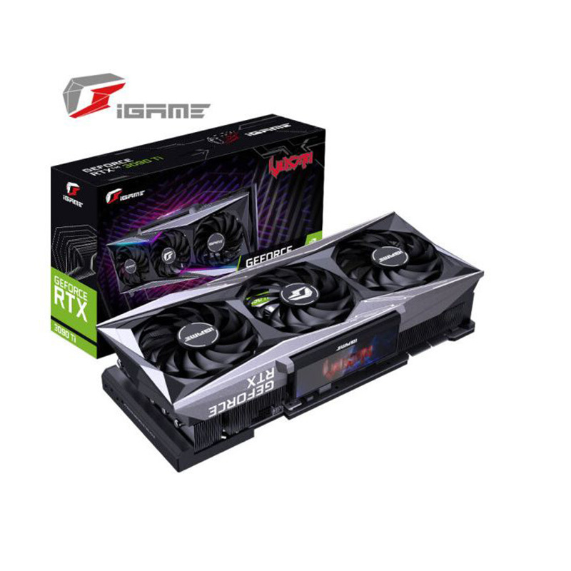 七彩虹(Colorful)火神iGame GeForce RTX 3090 Ti Vulcan OC 24G 设计视频渲染游戏显卡