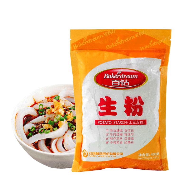 百钻生粉土豆淀粉食用马铃薯淀粉太白粉烘焙勾芡用芋圆原料400g 烘焙原料烘焙食品家庭烘焙亲子报价 参数 图片 视频 怎么样 问答 苏宁易购