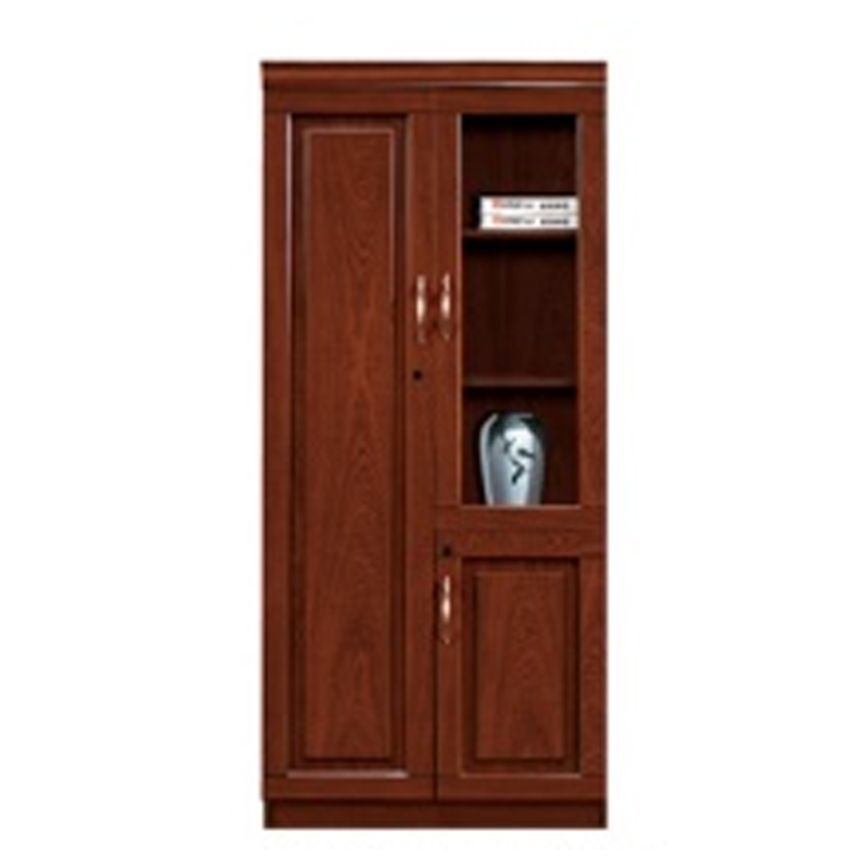 大央文件柜SL-102左 900W*420D*2000H 书架落地置物架客厅家用靠墙收纳柜子储物柜办公室文件柜简易书高清大图