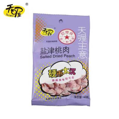 天喔盐津桃肉40g