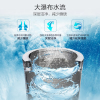 小天鹅（LittleSwan）波轮洗衣机全自动 十公斤直驱变频 喷瀑洗涤去污无残留 TB100S28DMG