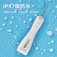 叹美 电动冲牙器家用洗牙器洁牙器水牙线牙结石预防清洗牙结石充电全身水洗6档可调ML16 烟青色