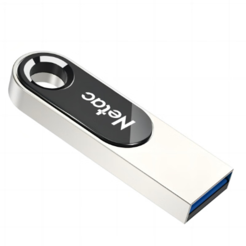 朗科(Netac) U278 U盘 64G USB2.0 珍珠镍+黑色高清大图