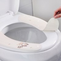 趣涉家居 3对装粘贴式马桶垫坐垫通用马桶套坐便套坐便垫马桶贴 生活日用浴室用品马桶垫居家用品