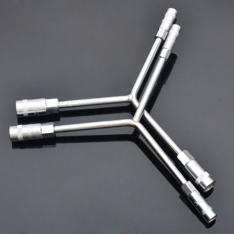 工具 公制Y型三叉扳手阿斯卡利 Y形手用三头套筒扳手 人字形外六角 Y型扳手14x17x19mm