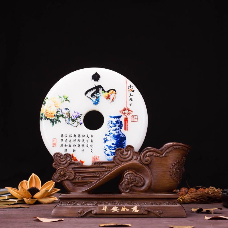 美帮汇师恩如山玉石平安扣摆件送老师笔筒毕业礼品纪念品定制工艺品高清大图