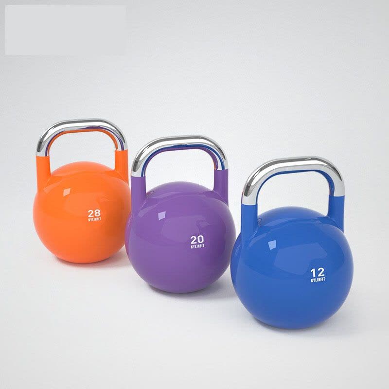 大兵 壶铃PU实心壶铃DaBb001图片