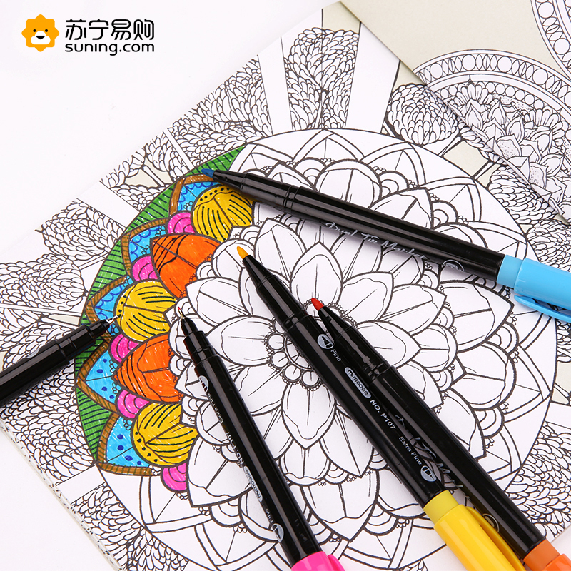 莫贝(MOBEE)儿童绘画-航空组合P018T6 绘画套装水彩色画笔小学生用蜡笔手绘 4岁以上年龄均可