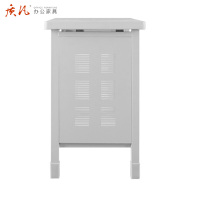 质凡 制式营具电脑桌产营房钢制办公桌带键盘托主机架 加厚电脑桌